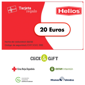 TARJETA REGALO SOLIDARIA 20 Eu.